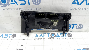 Накладка передней панели нижняя центральная Hyundai Tucson 22-26 черная, потерта, царапины, надломано крепление