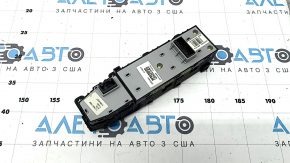 Управление стеклоподъемником передним левым Kia Niro 17-22 HEV, PHEV 1 auto, черное с хромом, без автоскладывания