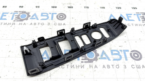 Накладка управления стеклоподъемником передним левым Honda Accord 23-26 черная, потерта