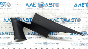 Ornament lunetă dreapta Honda Accord 23-24 partea superioară, neagră, uzată 