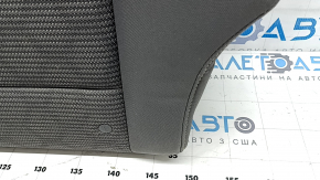 Rândul 2 de scaune din spate, partea superioară stânga, Kia Niro 17-22 HEV, PHEV combinat, gri, stofă, lovituri