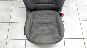 Пассажирское сидение Kia Niro 17-22 HEV, PHEV без AIRBAG, ткань, комбинированный серый, механическое, вмятины, царапины, под химчистку