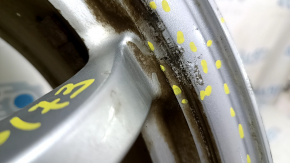 Диск колесный R16 X 6.5J ET39 Toyota Prius V 12-17 бордюрка, коррозия