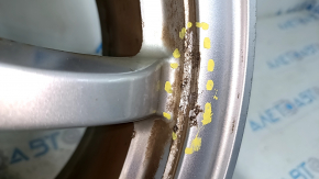 Disc jantă R16 X 6.5J ET39 Toyota Prius V 12-17 bordură ușoară, coroziune