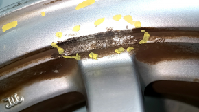 Disc jantă R16 X 6.5J ET39 Toyota Prius V 12-17 bordură ușoară, coroziune