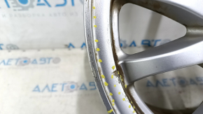 Disc jantă R16 X 6.5J ET39 Toyota Prius V 12-17 bordură ușoară, coroziune