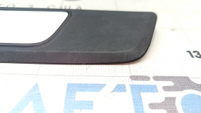 Ornamente prag ușă spate stânga exterior Audi E-Tron 21-23 negru cu crom, zgârieturi