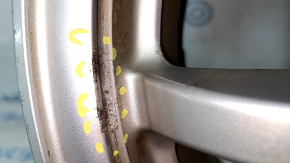 Диск колесный R16 X 6.5J ET39 Toyota Prius V 12-17 легкая бордюрка, коррозия