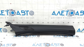 Ornament stâlp față dreapta sus Honda Accord 23-24 negru, uzat