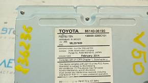 Головное устройство Toyota Camry v50 12-14 usa большой дисплей, не рабоет нижняя часть тачскрина
