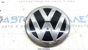 Эмблема решетки радиатора grill VW Tiguan 18-21 под радар, песок