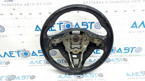 Руль голый Kia Niro 20-22 HEV, PHEV кожа черная, царапины, потерт
