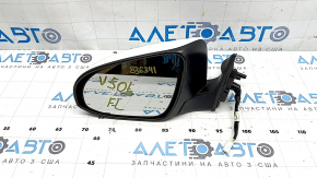 Oglindă laterală stânga completă Toyota Camry v50 12-14 3 pini, albă