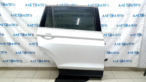 Дверь в сборе задняя правая VW Tiguan 18-24 белый LC9A, тычки