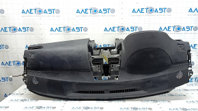 Торпедо передняя панель с AIRBAG Toyota Camry v50 12-14 usa черная, царапины