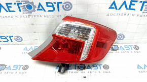 Фонарь внешний крыло правый Toyota Camry v50 12-14 usa, трещина, царапины, сломано крепление, в клее