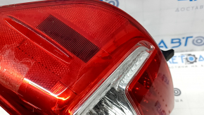 Фонарь внешний крыло правый Toyota Camry v50 12-14 usa, трещина, царапины, сломано крепление, в клее