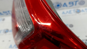 Фонарь внешний крыло правый Toyota Camry v50 12-14 usa, трещина, царапины, сломано крепление, в клее