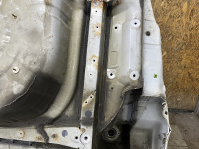 Aripă spate dreapta Toyota Camry v50 12-14 usa pe caroserie, alb, lovituri 