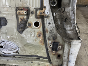 Aripă spate dreapta Toyota Camry v50 12-14 usa pe caroserie, alb, lovituri 