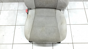 Водительское сидение Toyota Camry v50 12-14 usa без airbag, механическое, ткань серое, сломана накладка, под химчистку