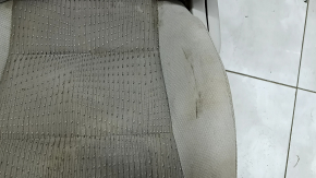Водительское сидение Toyota Camry v50 12-14 usa без airbag, механическое, ткань серое, сломана накладка, под химчистку