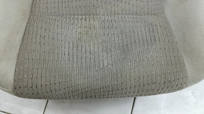 Водительское сидение Toyota Camry v50 12-14 usa без airbag, механическое, ткань серое, сломана накладка, под химчистку