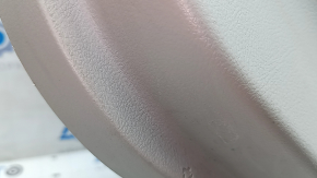 Обшивка двери карточка задняя правая Toyota Camry v50 12-14 usa серая с черная вставкой пластик, подлокотник черный резина, с ручкой, царапины