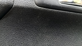 Ornamente ușă față stânga Toyota Camry v50 12-14 gri SUA cu inserție neagră din plastic, cotiera cauciuc negru, zgârieturi