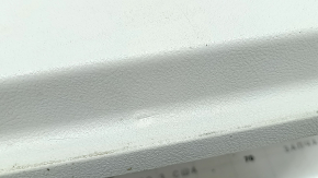 Ornamente ușă față dreapta Toyota Camry v50 12-14 gri SUA cu inserție neagră din piele, cotiera din piele gri, lovituri, abraziuni, zgârieturi, zgârieturi