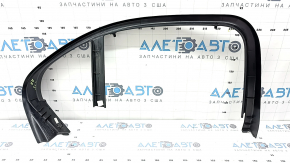 Рамка двери внутренняя задняя правая Mercedes C-class W205 15-21 черная, под шторку