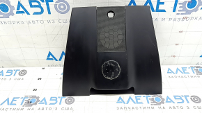 Накладка передней панели Toyota Camry v50 12-14 черная под часы, под датчик света, под динамик, царапины, в клее