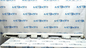 Порог левый Toyota Camry v50 12-14 usa LE XLE с хромом белый, царапины, потерт, трещина, надломано крепление