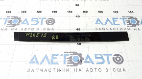 Накладка двери боковая задняя правая Mercedes C-class W205 15-21 задняя, царапина