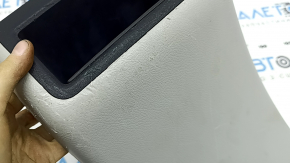 Ornamente consolă centrală spate Toyota Camry V50 12-14 gri SUA, zgârieturi, suport rupt