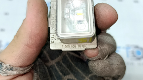 Подсветка номера крышки багажника правая Mercedes C-class W205 15-21 LED