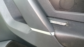 Ornamente ușă spate dreapta VW Tiguan 18-20 negru, cotiera piele neagră, grilaj