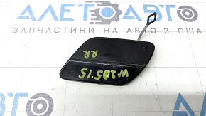 Заглушка буксировочного крюка заднего бампера Mercedes C-class W205 300/350e/350h/400 15-18 сломано крепление