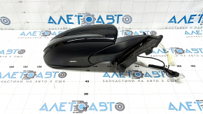 Oglindă laterală dreapta completă Mercedes Clasa C W205 15-18 8+8+1 pini, semnalizare, încălzită, cu iluminare din spate, BSM, neagră