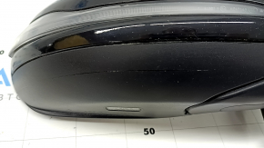 Oglindă laterală dreapta completă Mercedes Clasa C W205 15-18 8+8+1 pini, semnalizare, încălzită, cu iluminare din spate, BSM, neagră