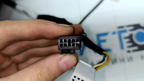 Oglindă laterală dreapta completă Mercedes Clasa C W205 15-18 8+8+1 pini, semnalizare, încălzită, cu iluminare din spate, BSM, neagră