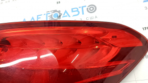 Фонарь правый Mercedes C-class W205 15-18 галоген, разбито стекло, трещины, царапины