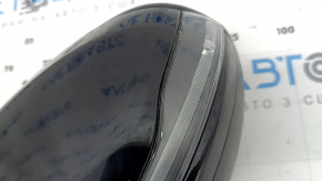 Oglindă retrovizoare stânga completă Mercedes Clasa C W205 15-18 10+8+2 pini, semnalizare, încălzită, cu iluminare din spate, reglare automată a intensității luminii, BSM, neagră