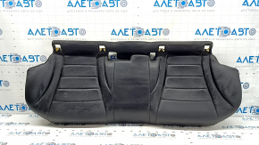 Подушка заднего ряда сидений 2 ряд Mercedes C-class W205 15-21 кожа черная, перфорация, вмятины, царапины