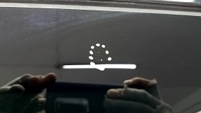Панорама в сборе передняя Mercedes C-class W205 15-18 серая шторка, песок, крашена передняя накладка, под чистку