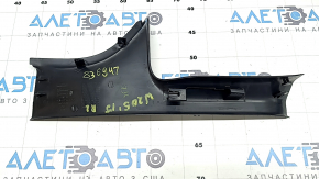 Ornamente prag spate stânga interior Mercedes Clasa C W205 15-18 negru, zgârieturi
