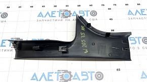 Ornamente prag spate dreapta interior Mercedes Clasa C W205 15-18 negru, zgârieturi