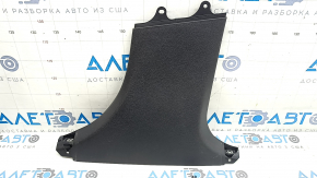 Ornament stâlp central dreapta jos Mercedes Clasa C W205 15-18 negru, zgârieturi