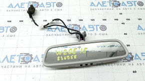 Зеркало внутрисалонное Mercedes C-class W205 15-21 автозатемнение, подсветка, Home link, серое, под химчистку