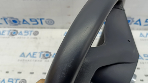 Руль голый Mercedes C-class W205 15-21 под лепестки, кожа черная, расклеился, царапины